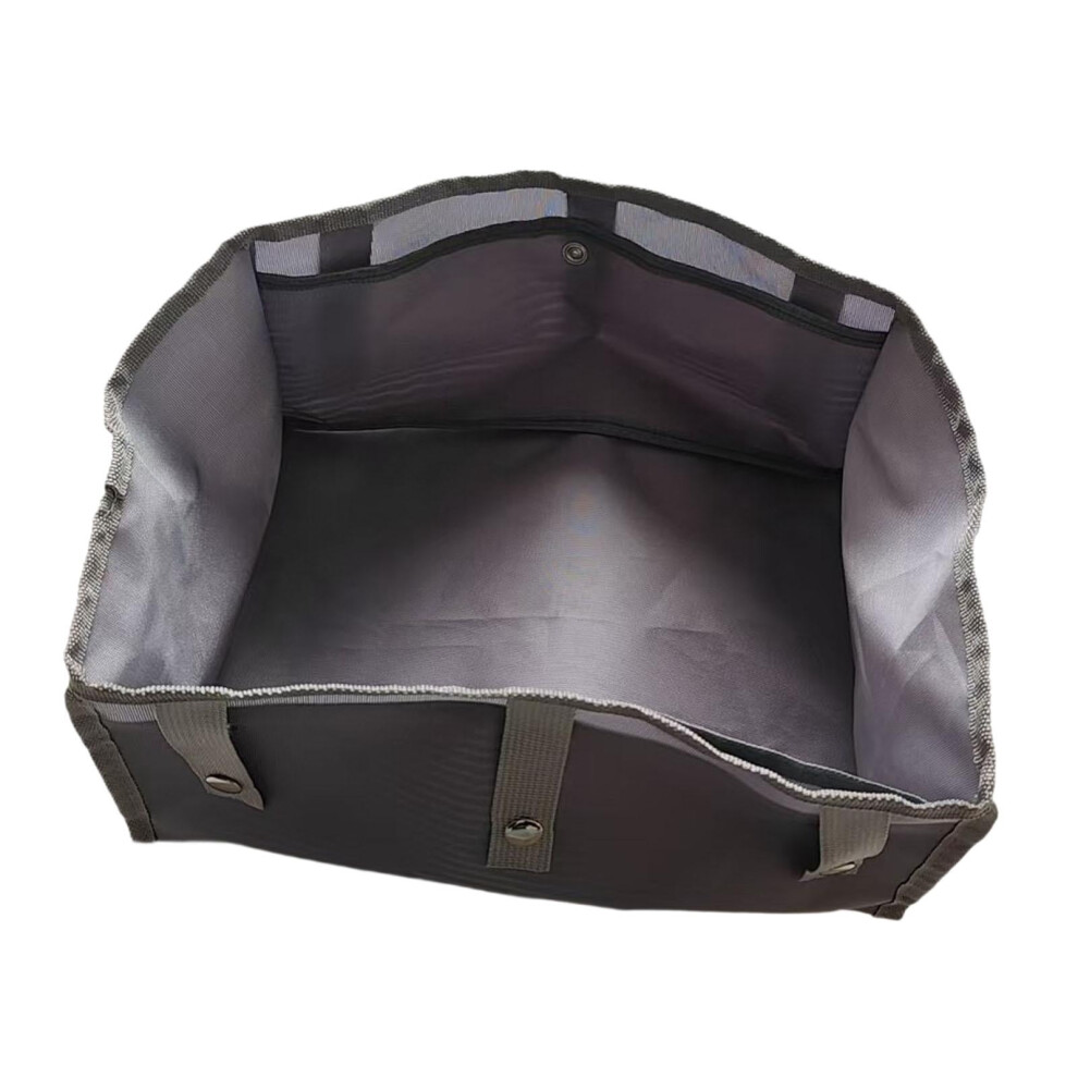 Rollator Under-Seat Bag Grey Storage Pouch