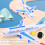 Motorized Airplane Toy for Kids with Sound and Light Effects 6