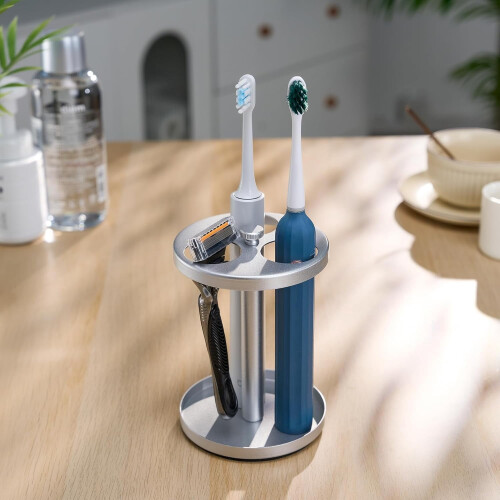 Support pour brosse à dents électrique en acier inoxydable (1 pièce) 2