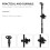 Boom Arm Mikrofonstativ Justerbart Teleskopisk Metall 5