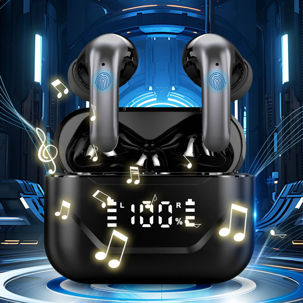 Language Translator Earbuds Real-Time 144 Languages Black 975221205995
