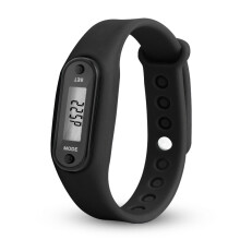 Run Step Watch Bracelet Pedometer LCD Digital Calorie