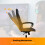 Gaming Chair Heavy Duty PU Leather Blue 4