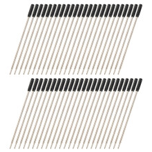 50Pcs Ballpoint Metal Refill for Multifunction Pen Replaceable Ballpoint Pen Refills Metal Refill for Twist Action Pen