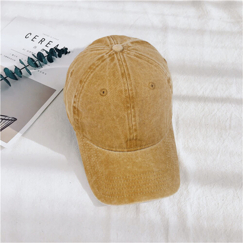 Vintage Washed Distressed Twill Baseball Cap Adjustable 1