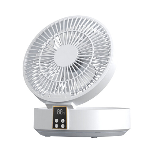 Portable Desktop Fan USB Rechargeable Foldable Small Fan