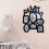 Collage Picture Frame Black 12.09 x 14.82 in 5