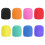 Bonnette anti-vent pour microphone, en mousse, colorée, lot de 8 4
