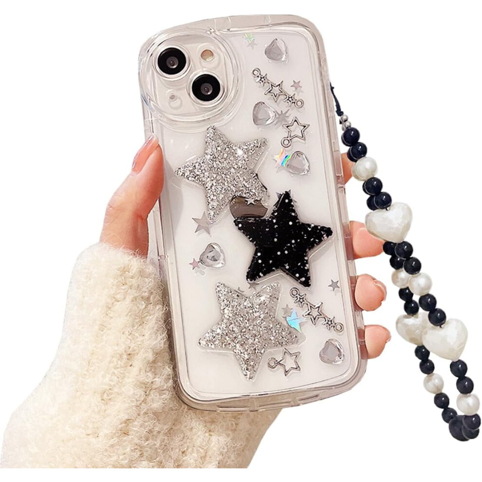 Sparkle Stars Rhinestone Case For Iphone 14 6.1 Inch 968604508806