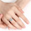 Geloofsring met kruisontwerp, unisex open vingerring 7