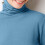 Damen-Rollkragenpullover, einfarbig, gestrickt aus Baumwolle, schmale Passform 5