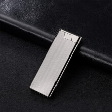 Metal windproof lighter refillable butane 1 piece