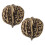 Walnut Massage Balls Brass Decorative 2 pcs 5