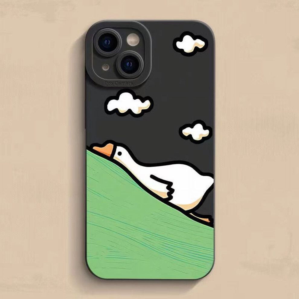 Cartoon Duck Silicone Case For Iphone 15 To 7, Se2, XâXr, 919886077931