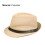 Ανδρικό καπέλο Fedora με φαρδύ γείσο και mesh, χρώμα Pure Color Sun Hat1 8