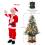 Christmas Tree Flocked Fiber Optic 3ft-4.5ft 5