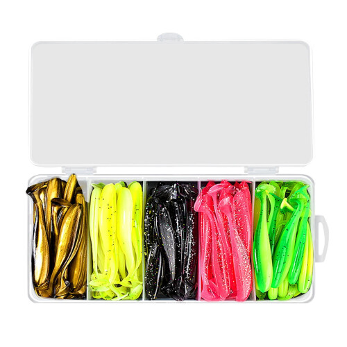Mealláin Bhog Shaorga do Bhreac Walleye 6.5cm 100pcs