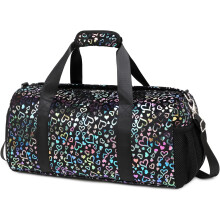 Flauschige Reisetasche für Mädchen mit Schuh- und Nassfach