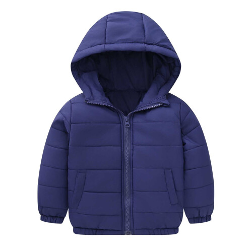 Doudoune d'hiver à capuche pour petit garçon (1-2 ans)