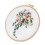 Kit de început pentru broderie florală cu cerc 1
