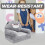 Children's Armchair Elephant Shape Grey Plush 1 Set 5