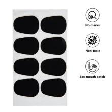 800Pcs Mouthpiece Pads Saxophone Sax Clarinet Patch Cushions Silicone Tenor Clarinet Reed Accessories