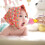 Silicone Baby Spoons with Standing Base 2 Pieces Pink 6
