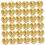 Cúl bioráin clutch féileacán práis 100pcs 6