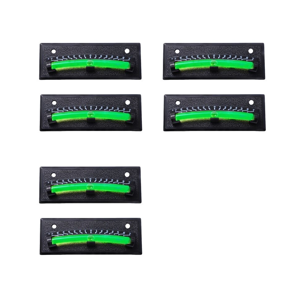 Rv Level Bubble Graduated Scale Stick Leveling System,High Visibility Bubble For ,Trailer,Caravan & Rv 6 Pack Green/White 6033419984504