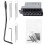 E-Gitarrenbrücke GA206, Linkshänder, Schwarz, 1 Set 1