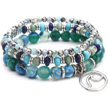 Kristallen armband voor vrouwen, natuursteen, 8 mm, chakra.