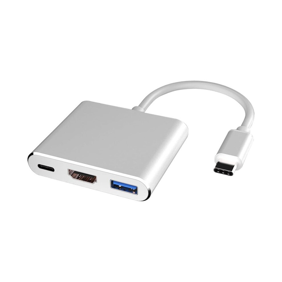 Usb-C Hub 3-In-1 With 4K@30Hz Usb 3.0 And 100W Pd 974856996629