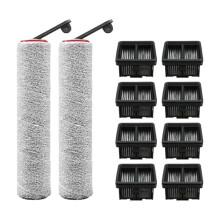 Accessories for H12 Pro / H12Plus / H12 Dual Soft Brush Spare Parts Wet Dry Vacuum Cleaner Roller Hepa Filter