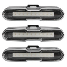 LED světlo na skateboard pro koloběžku, 3 kusy