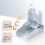 Steel self-locking foldable bed leg bracket2.68x2.48x2.125 7