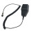Microfone CB preto com conector de 4 pinos para rádios Cobra. 1