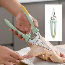 Ciseaux de cuisine robustes pour poisson, viande et arêtes (grand modèle)