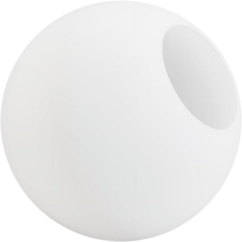 Abajur de vidro fosco branco de 5 polegadas