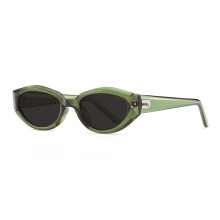 Zonnebril in Koreaanse cat-eye stijl met UV-bescherming en polarisatie