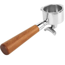 51 mm Portafilter for Dedica EC680/EC685, Double Spouts, Includes 1 Stainless Steel Filter Basket