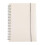 Notebook A4 Transparent Frosted Cover Coil Bound Blank 1