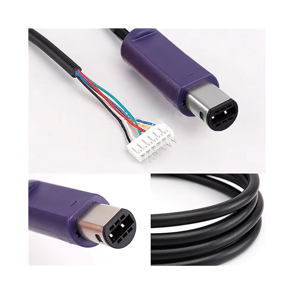 2Pc Game Console Cable For Gamecube For Ngc Gc Game Controller Extension Gamepad Replacement Cord 3 Meters 6033753425411