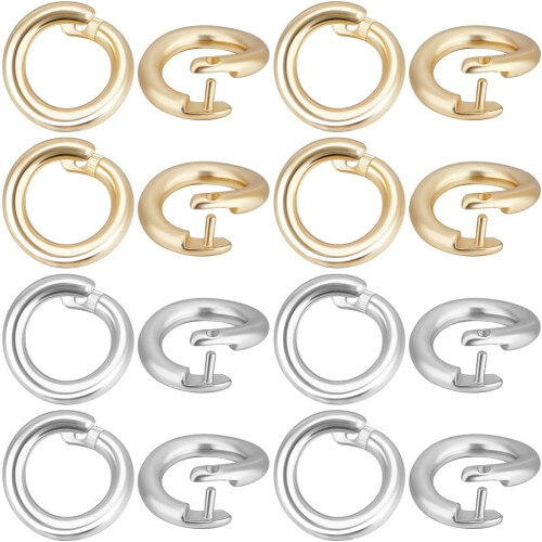Δαχτυλίδι άλματος Split5.5mm OD3mm ID18K Χρυσός & Ασήμι 925