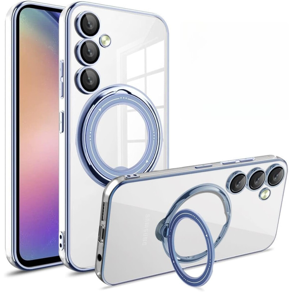 Magnetic Phone Case With Finger Ring For Samsung Galaxy S24 968604509421