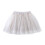 Saia tutu de tule bordada para meninas com flor arco-íris 1