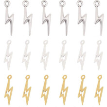 Μενταγιόν Lightning Bolt 3 Χρώματα 45 τεμάχια