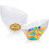 Transparente, schräge Bonbonschalen, 567 ml, 6er-Pack 1