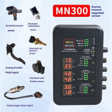 2X MN300 Symulator Czujnika Samochodowego Tester Sygnału Samochodowego Generator Sygnału Czujnika Ciśnienia Przepływu Oleju i Tlenu w Szynie