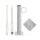 Ahornsirup-Hydrometer-Testbecher-Set 1