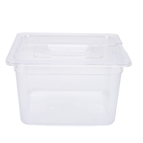 Slow-Cooker Container Plastic 12-Liter with Lid